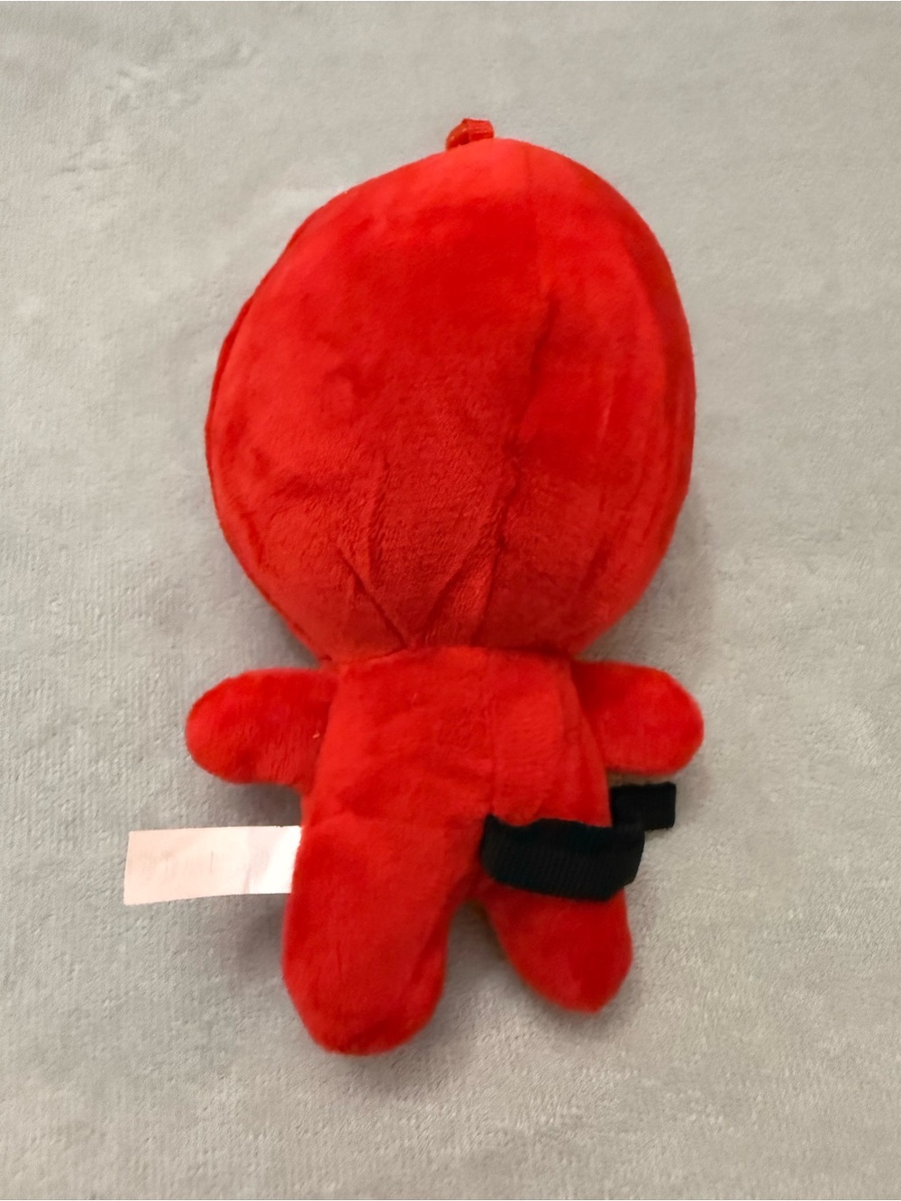 Squid Game Red Guard Plush Keychain Doll Toy Red Hooded Figure Netflix Series - Picture 2 of 5